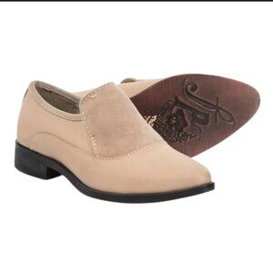 Free People Taupe Suede Ankle Bootie Loafers – Size 40 (9.5) 👢✨
